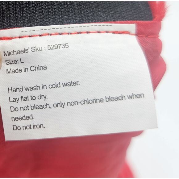 Santa Clause Suit Large Christmas Dog Coat Holiday Season Jacket Seasonal Outfit - Picture 5 of 6